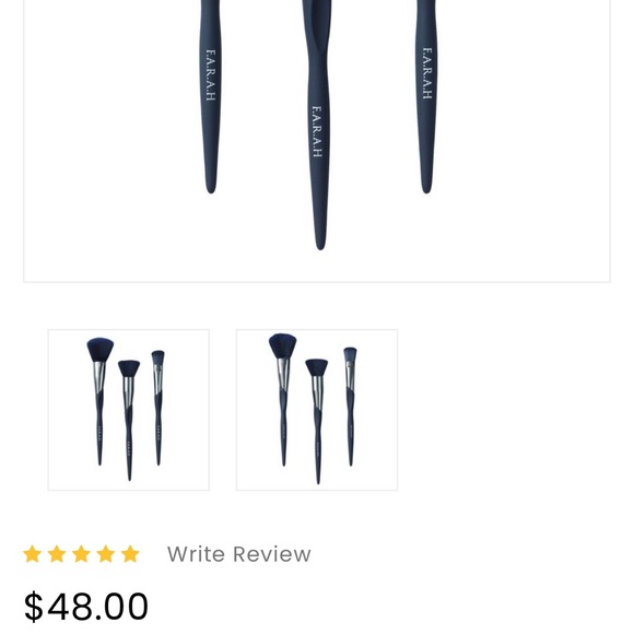 F.A.R.A.H. Makeup Brushes πππ€ - Picture 3 of 10